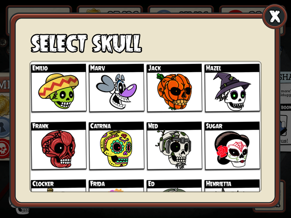 Skull Selection